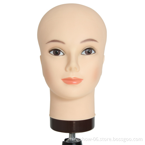Female PVC Mannequin Head promotion Sale For Wig Jewelry And Hat Display